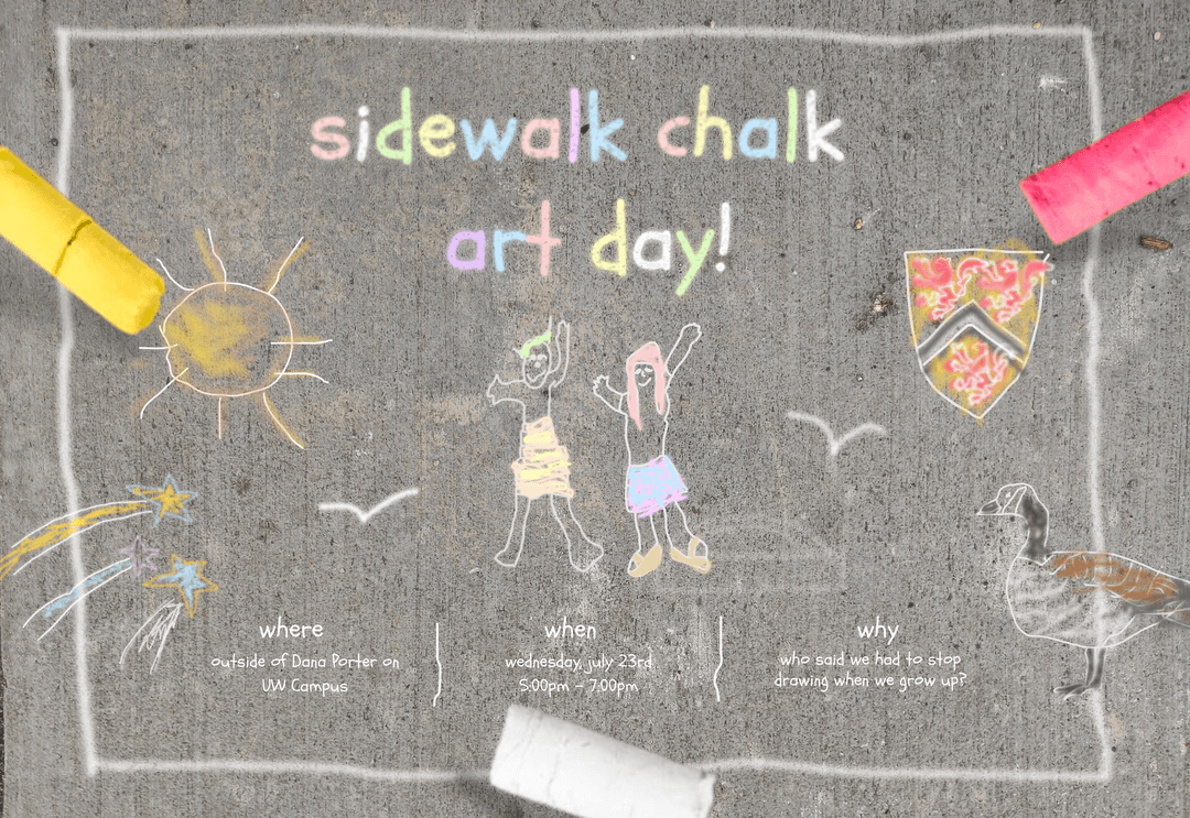 sidewalk chalk!  cover photo