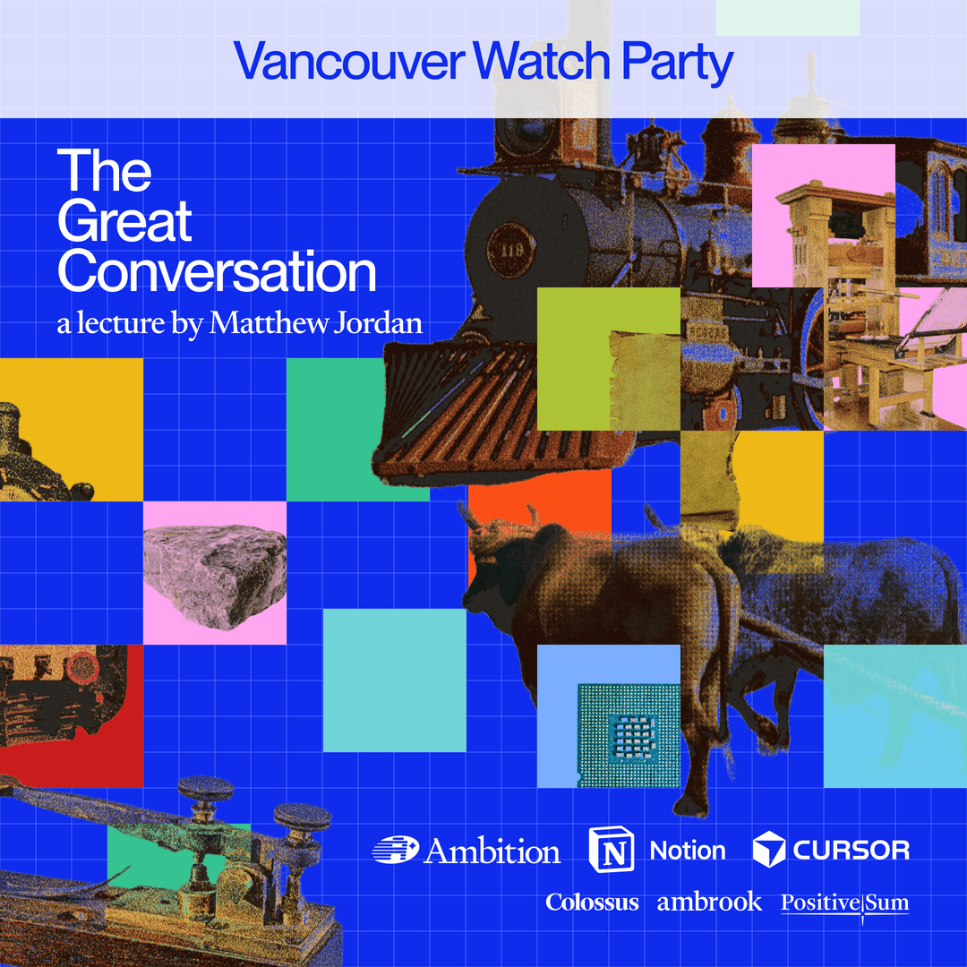 The Great Conversation Vancouver 🇨🇦 Watch Party cover photo