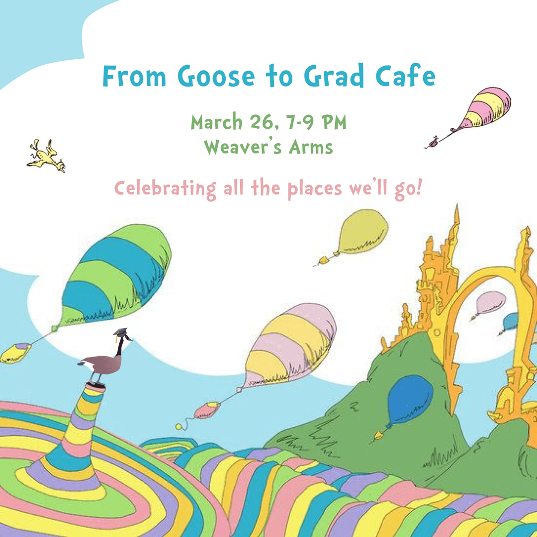 from goose to grad cafe cover photo
