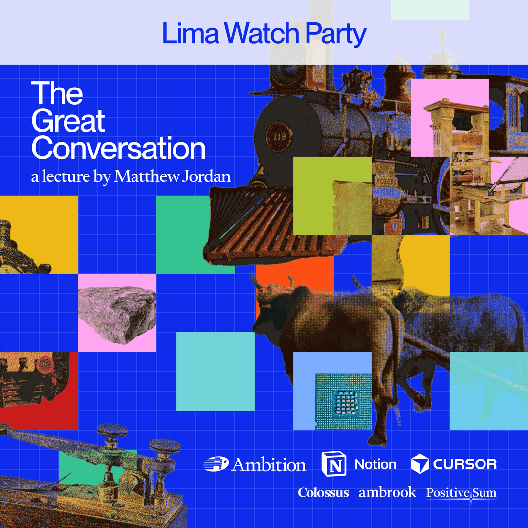 The Great Conversation Lima 🇵🇪 Watch Party cover photo