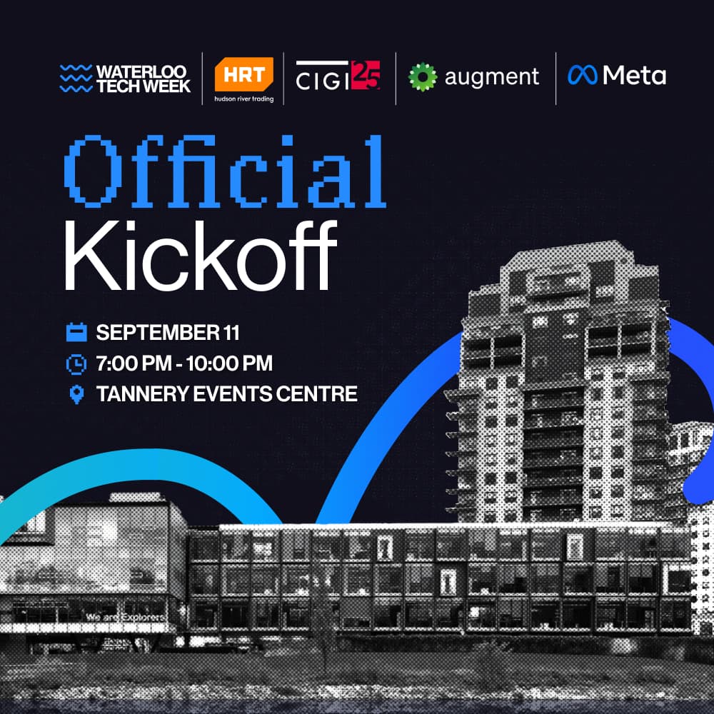 Waterloo Tech Week Official Kickoff cover photo
